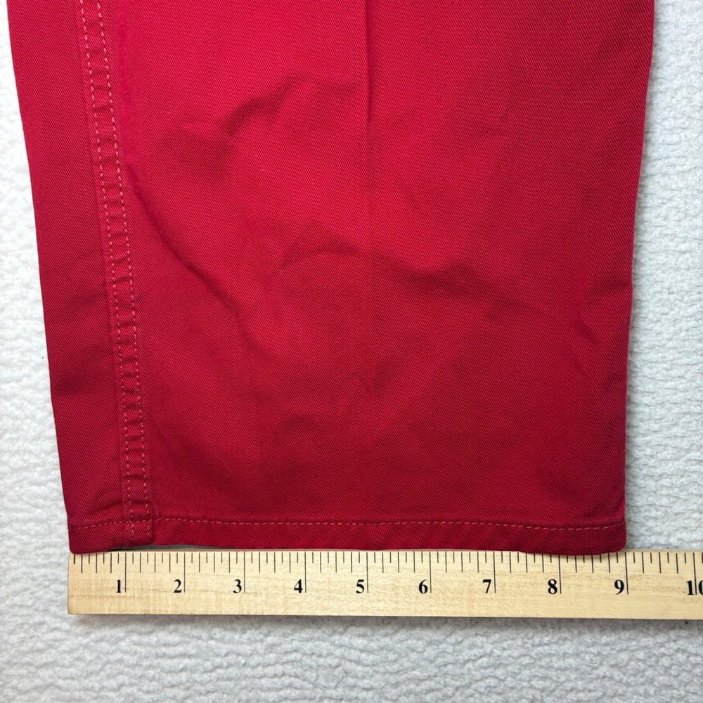 Levis 569 Loose Straight Jeans Men 34x32 Red Rockstar Baggy Stretch Skater Pants - Picture 7 of 10